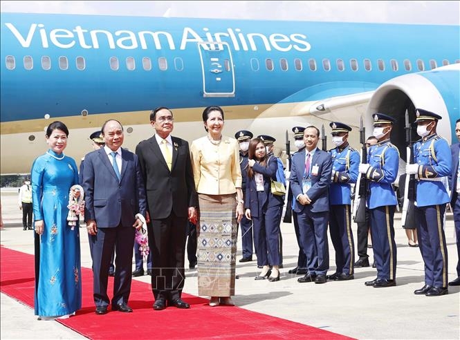 Vietnamese State President welcomed in Bangkok for Thailand visit, APEC summit